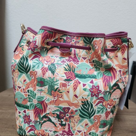 *NEW* Dooney and Bourke - Lion King Drawstring Purse - with tags ships fast - Picture 3 of 5